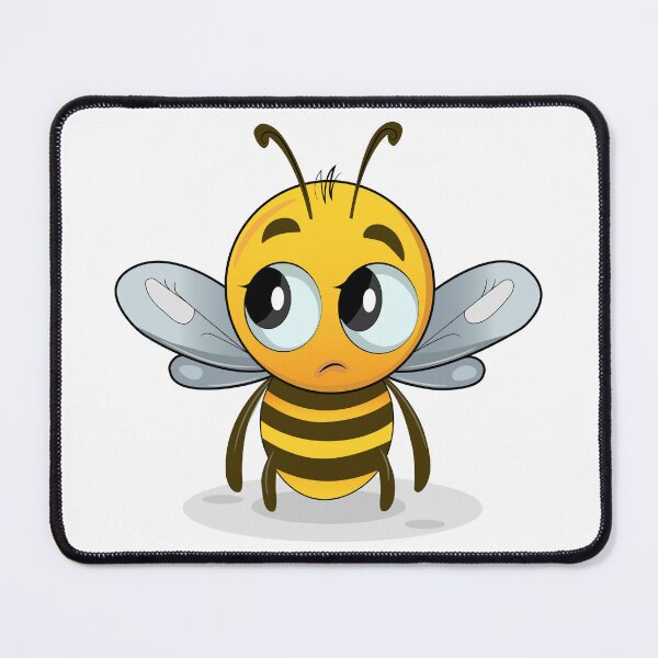 Item preview, yellow honey bee designed and sold by Monimohandas.