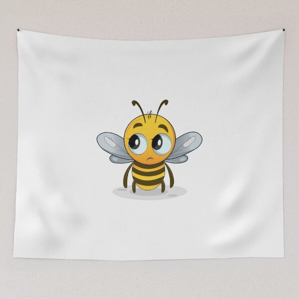 Item preview, yellow honey bee designed and sold by Monimohandas.