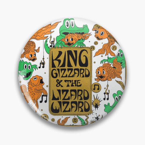 Item preview, King Gizzard Sticker designed and sold by joshferatu.