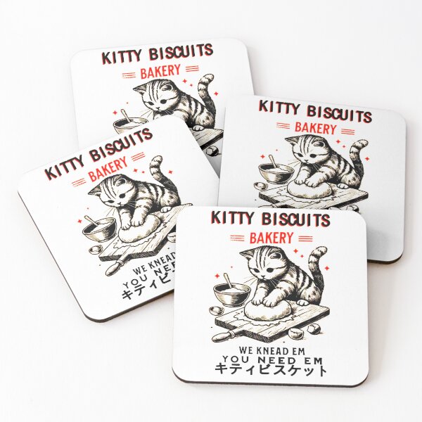 Item preview, Kitty Biscuits Bakery designed and sold by Buntrockstore.