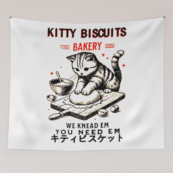 Item preview, Kitty Biscuits Bakery designed and sold by Buntrockstore.
