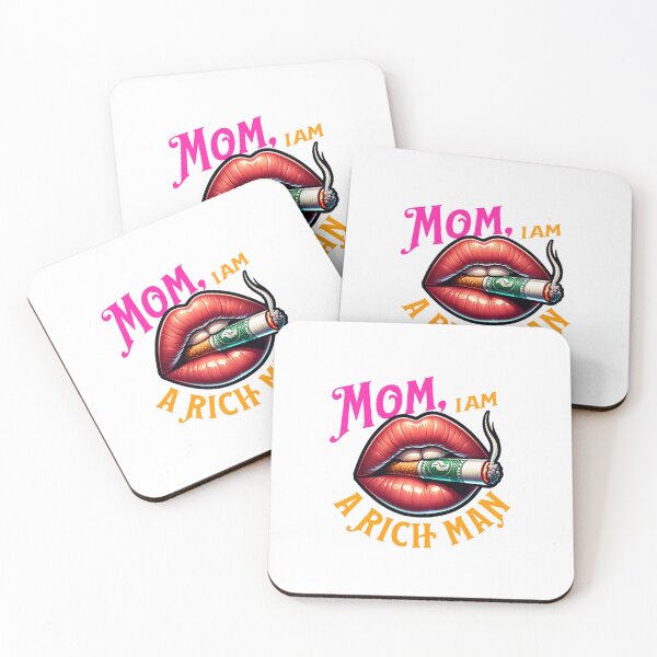 Item preview, "Mom, I Am A Rich Man" - Cher Quote Pop Art & Empowerment Design designed and sold by Colorful-Garden.