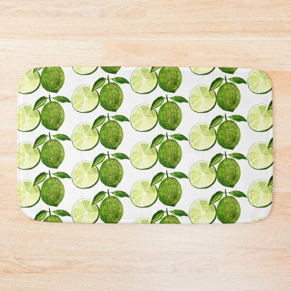 Item preview, Watercolor Limes – Hand-Painted Citrus Fruit Illustration designed and sold by Monika Howarth.