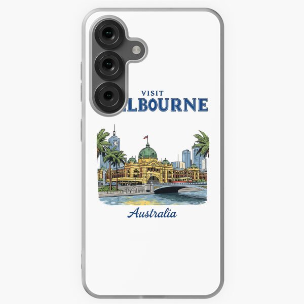 Item preview, Australia - Melbourne (Country Collection) designed and sold by HeartbeatPrint.