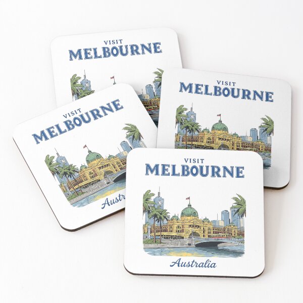 Item preview, Australia - Melbourne (Country Collection) designed and sold by HeartbeatPrint.