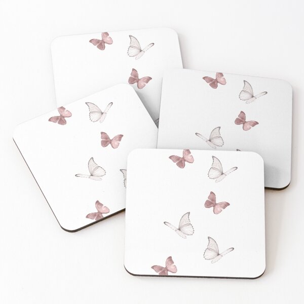 Item preview, Pink Butterflies Flying Sticker designed and sold by InfiniteSticker.