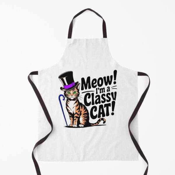 Item preview, Meow, I'm a Classy Cat! designed and sold by TrendyTamale.
