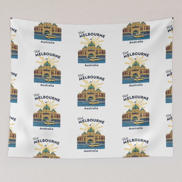 Item preview, Australia - Melbourne (Country Collection) designed and sold by HeartbeatPrint.
