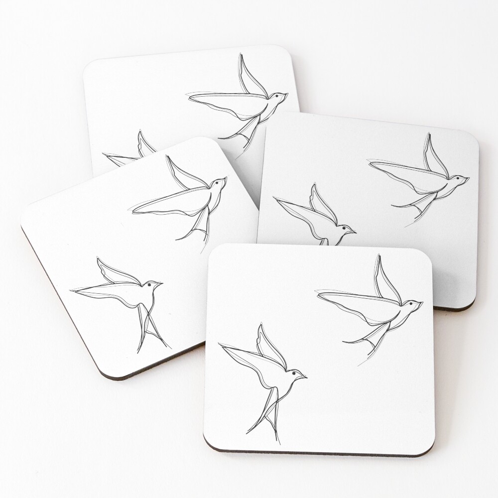 Item preview, Coasters (Set of 4) designed and sold by InfiniteSticker.