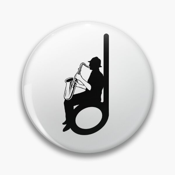 Item preview, Saxophonist with a Half Note designed and sold by barmalisiRTB.