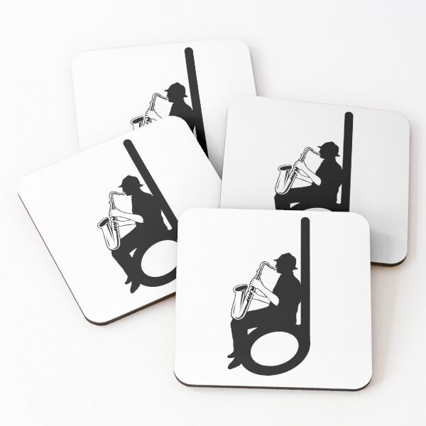 Item preview, Saxophonist with a Half Note designed and sold by barmalisiRTB.