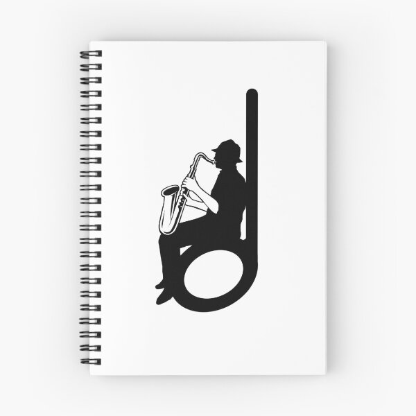 Item preview, Saxophonist with a Half Note designed and sold by barmalisiRTB.