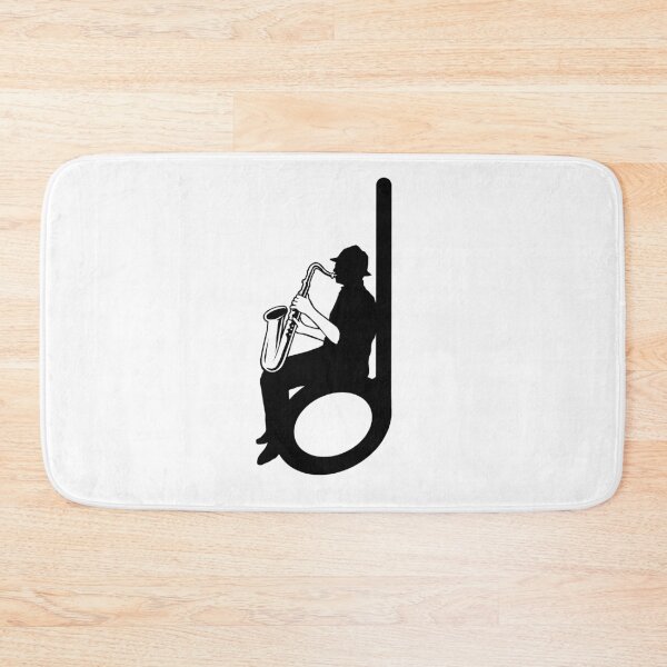 Item preview, Saxophonist with a Half Note designed and sold by barmalisiRTB.
