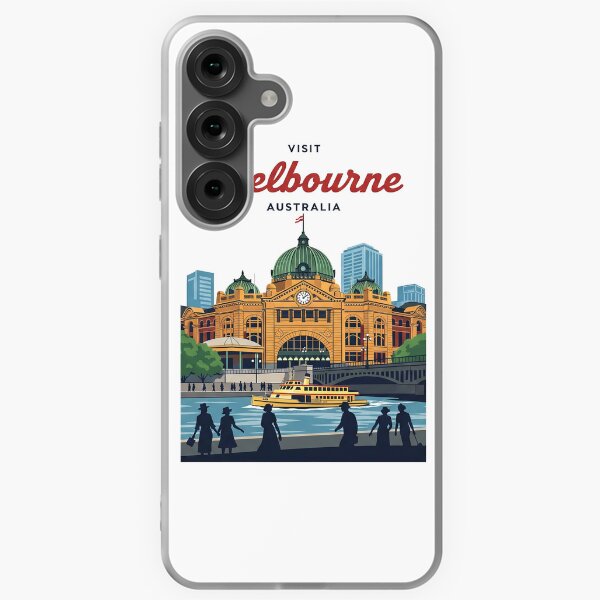 Item preview, Australia - Melbourne (Country Collection) designed and sold by HeartbeatPrint.