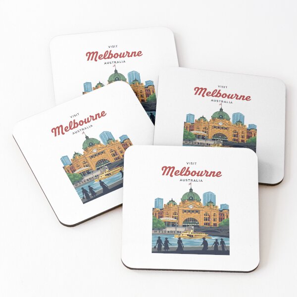Item preview, Australia - Melbourne (Country Collection) designed and sold by HeartbeatPrint.