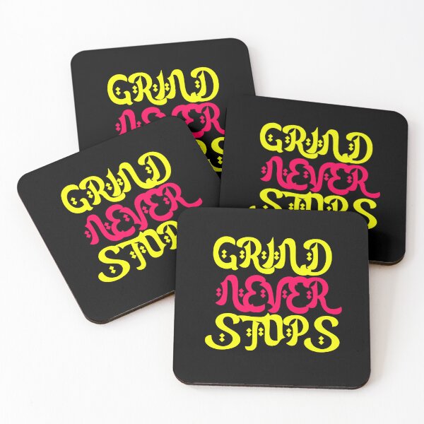 Item preview, Badass Gym Quote | Grind Never Stops designed and sold by typoinspired.