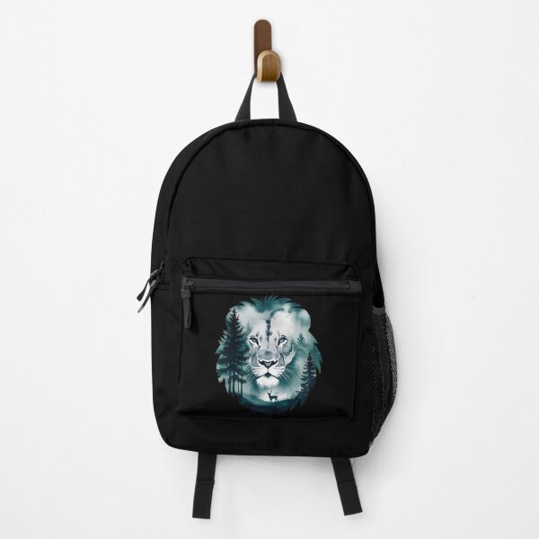 Item preview, Lion Hunting Deer – Dramatic Wildlife Nature Scene designed and sold by robyclub.