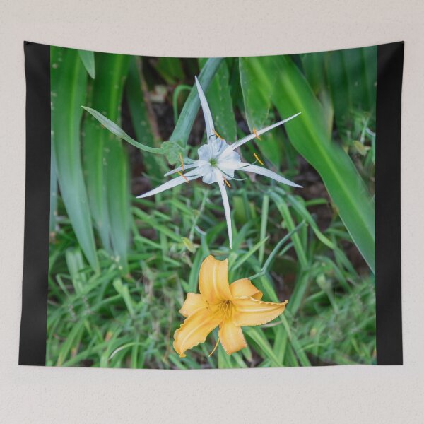 Item preview,  White Spider Lily and Daylily X107 designed and sold by RichFrancoCars.