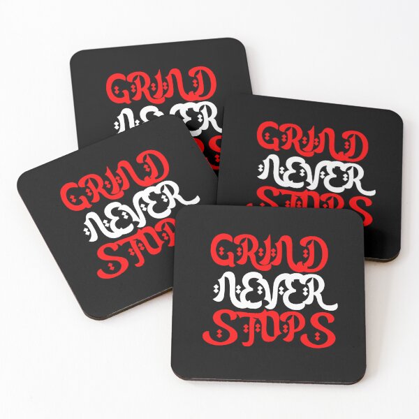 Item preview, Badass Gym Quote | Grind Never Stops designed and sold by typoinspired.