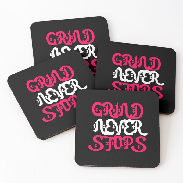 Item preview, Badass Gym Quote | Grind Never Stops designed and sold by typoinspired.