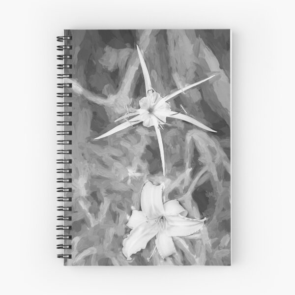 Item preview, White Spider Lily and Daylily X108 designed and sold by RichFrancoCars.