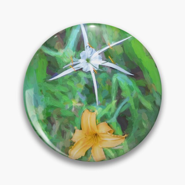 Item preview, White Spider Lily and Daylily X109 designed and sold by RichFrancoCars.