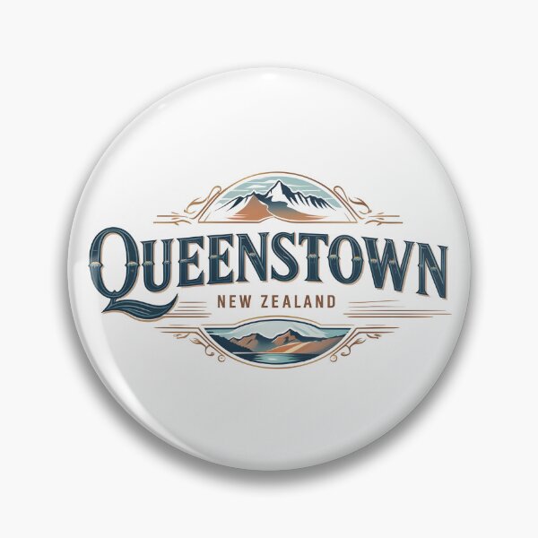 Item preview, Queenstown - New Zealand - T-Shirt  designed and sold by GoodOldVintage.