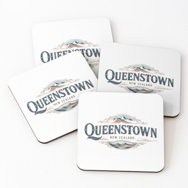 Item preview, Queenstown - New Zealand - T-Shirt  designed and sold by GoodOldVintage.