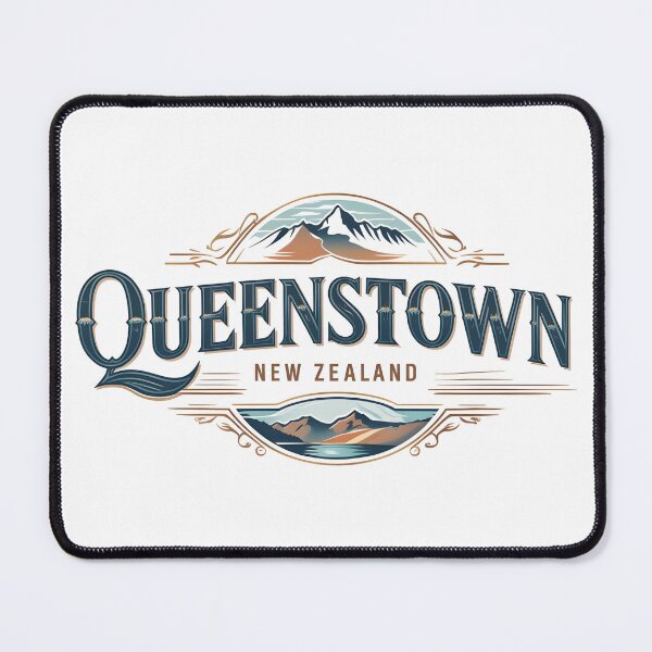 Item preview, Queenstown - New Zealand - T-Shirt designed and sold by GoodOldVintage.