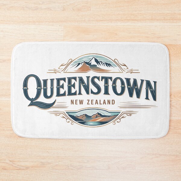 Item preview, Queenstown - New Zealand - T-Shirt  designed and sold by GoodOldVintage.