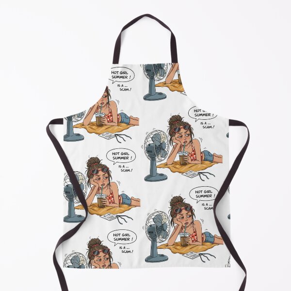 Item preview, Hot Girl Summer Is a Scam – Funny Summer Over It Design designed and sold by Artisan's Nook By Taffy.