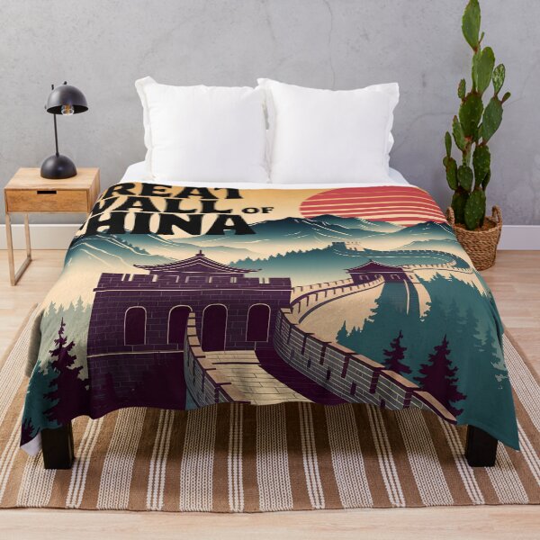 Item preview, Great Wall of China: Classic Travel Poster Inspiration designed and sold by LSVart.