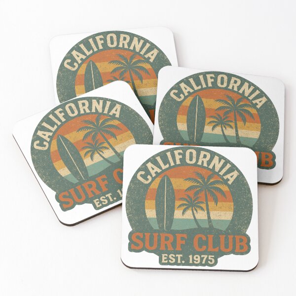 Item preview, California Surf Club – Retro Vintage Surf Design designed and sold by CreativeGorillas.