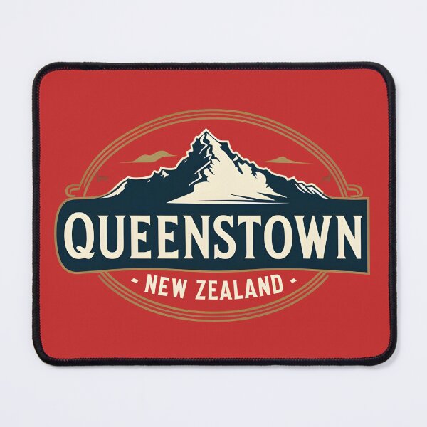 Item preview, Queenstown - New Zealand - T-Shirt designed and sold by GoodOldVintage.