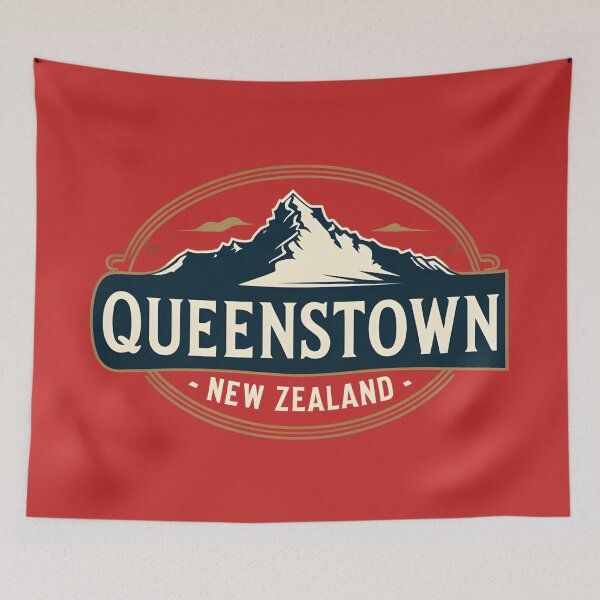 Item preview, Queenstown - New Zealand - T-Shirt  designed and sold by GoodOldVintage.