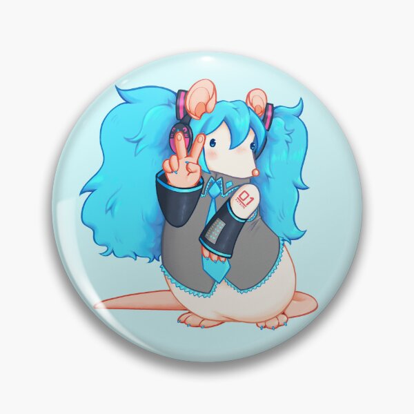 Item preview, Ratsune Miku (Rat Miku) designed and sold by bubblesobble.