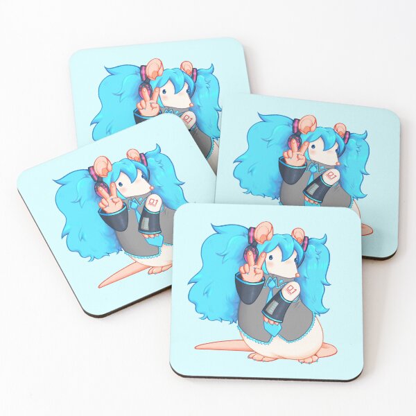 Item preview, Ratsune Miku (Rat Miku) designed and sold by bubblesobble.