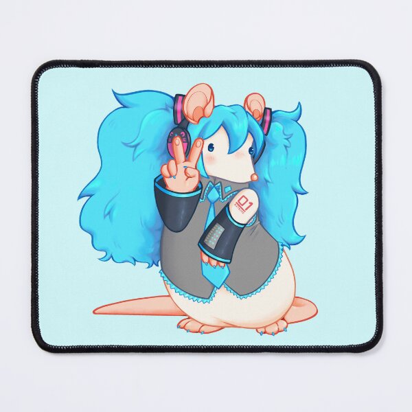 Item preview, Ratsune Miku (Rat Miku) designed and sold by bubblesobble.