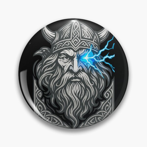Item preview, Viking God Odin Raven Norse Mythology designed and sold by TomFrontierArt.