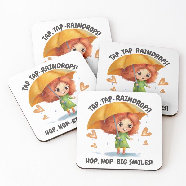 Item preview, Girls with an umbrella designed and sold by StudioCreativeMINKA.