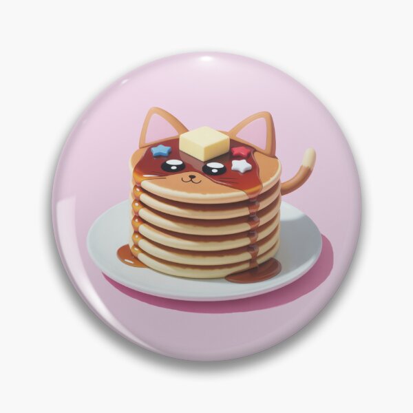Item preview, Pancat Stack – Kawaii Pancake Cat MarshMeow designed and sold by ByBryteG.