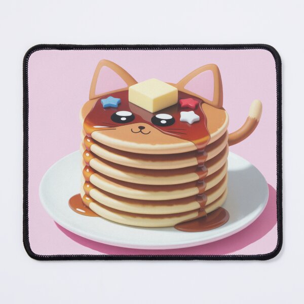 Item preview, Pancat Stack – Kawaii Pancake Cat MarshMeow designed and sold by ByBryteG.