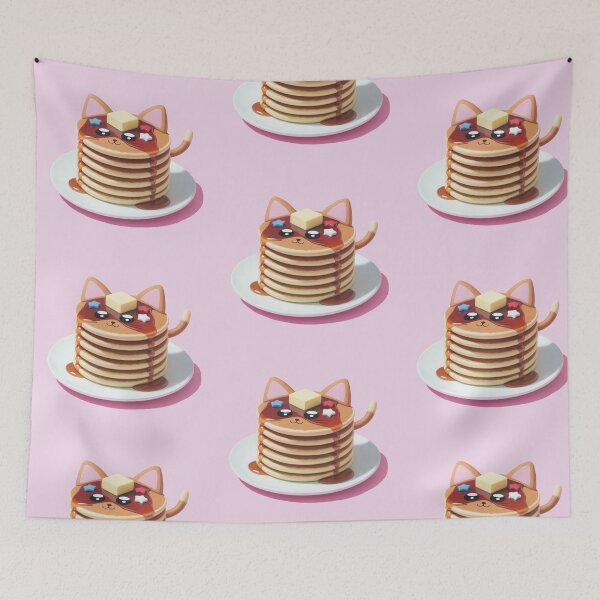 Item preview, Pancat Stack – Kawaii Pancake Cat MarshMeow designed and sold by ByBryteG.