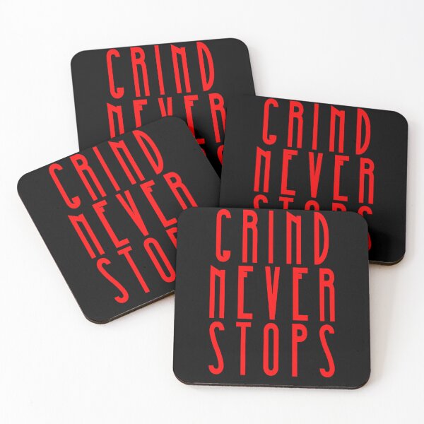 Item preview, Badass Gym Quote | Grind Never Stops designed and sold by typoinspired.