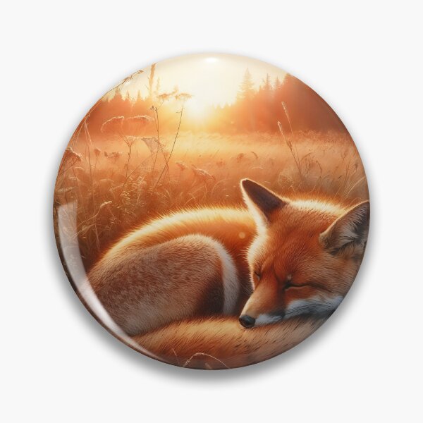 Item preview, Red Fox in Meadow Light designed and sold by RubisLeaf.