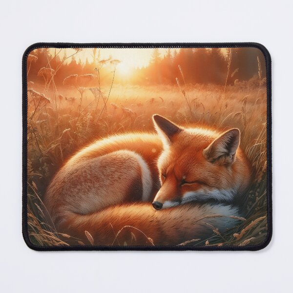 Item preview, Red Fox in Meadow Light designed and sold by RubisLeaf.