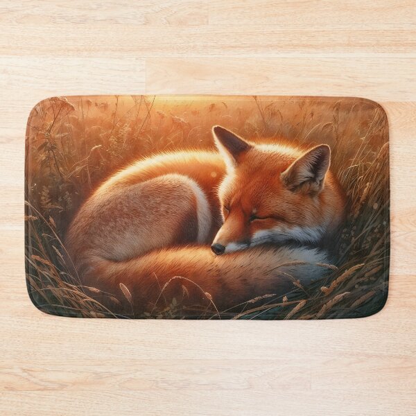 Item preview, Red Fox in Meadow Light designed and sold by RubisLeaf.