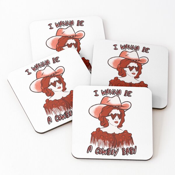 Item preview, CMAT I Wanna Be A Cowboy Baby - red designed and sold by incloudines.
