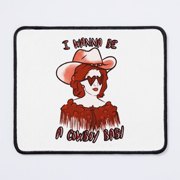Item preview, CMAT I Wanna Be A Cowboy Baby - red designed and sold by incloudines.