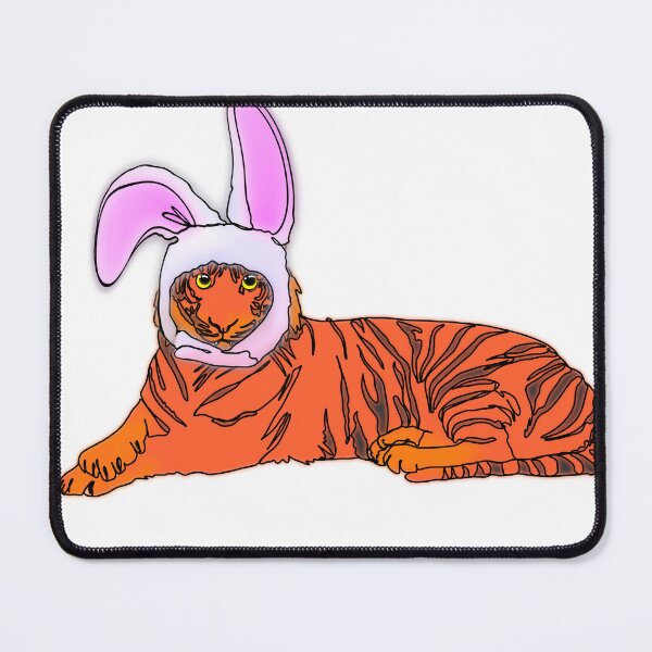 Item preview, AuburnWearing Bunny Hat -animalzinhats designed and sold by Ashley’sAnimalz.